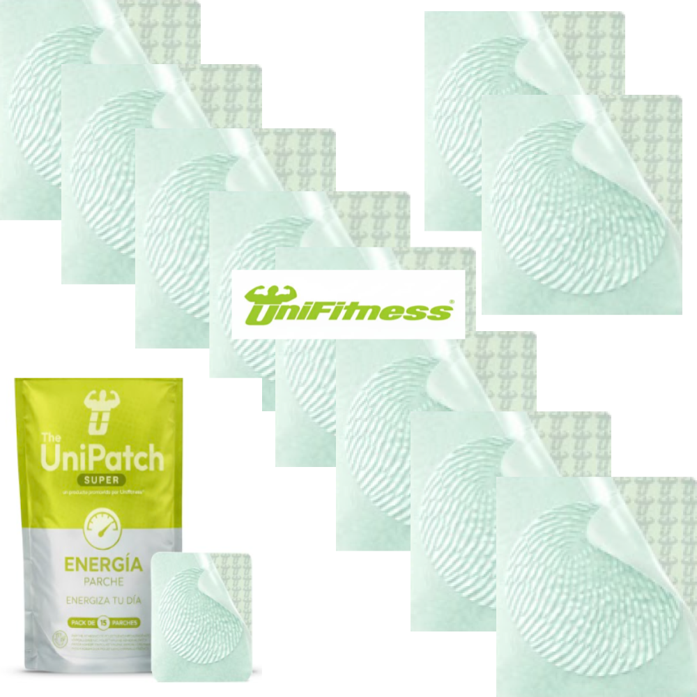 Unipatch Super Energía Parches Deportivos Unifitness