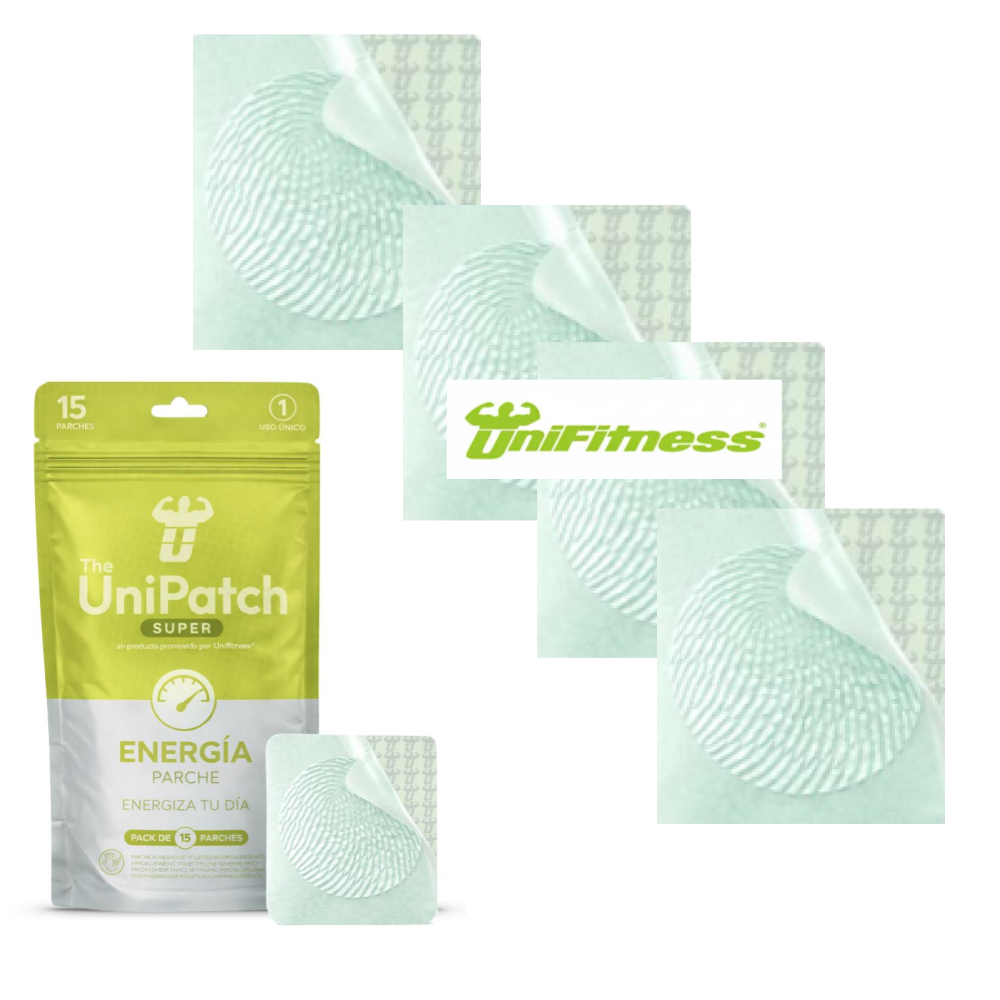 Unipatch Super Energía Parches Deportivos Unifitness