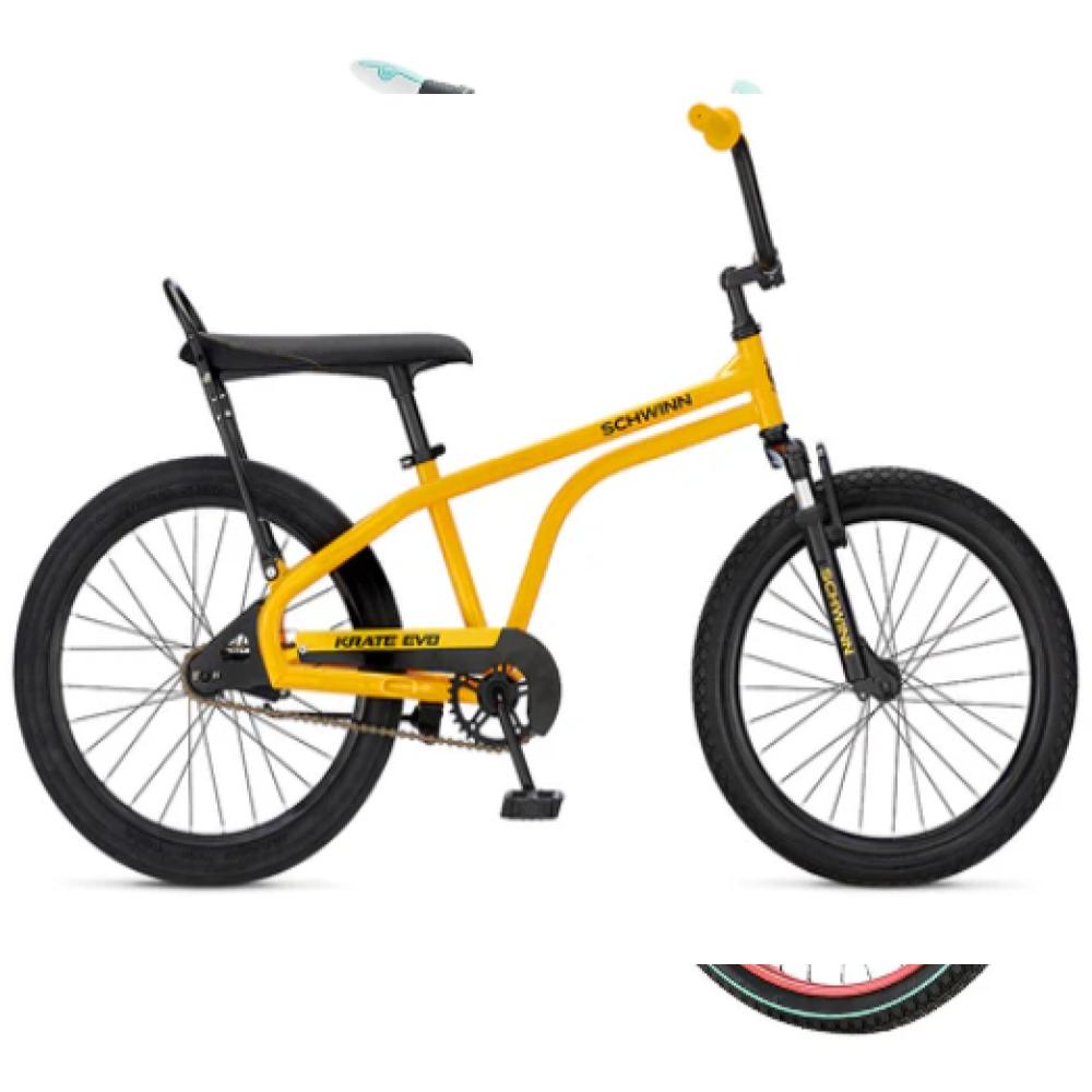 Bicicleta Infantil Schwinn Krate Evo R20 Amarilla