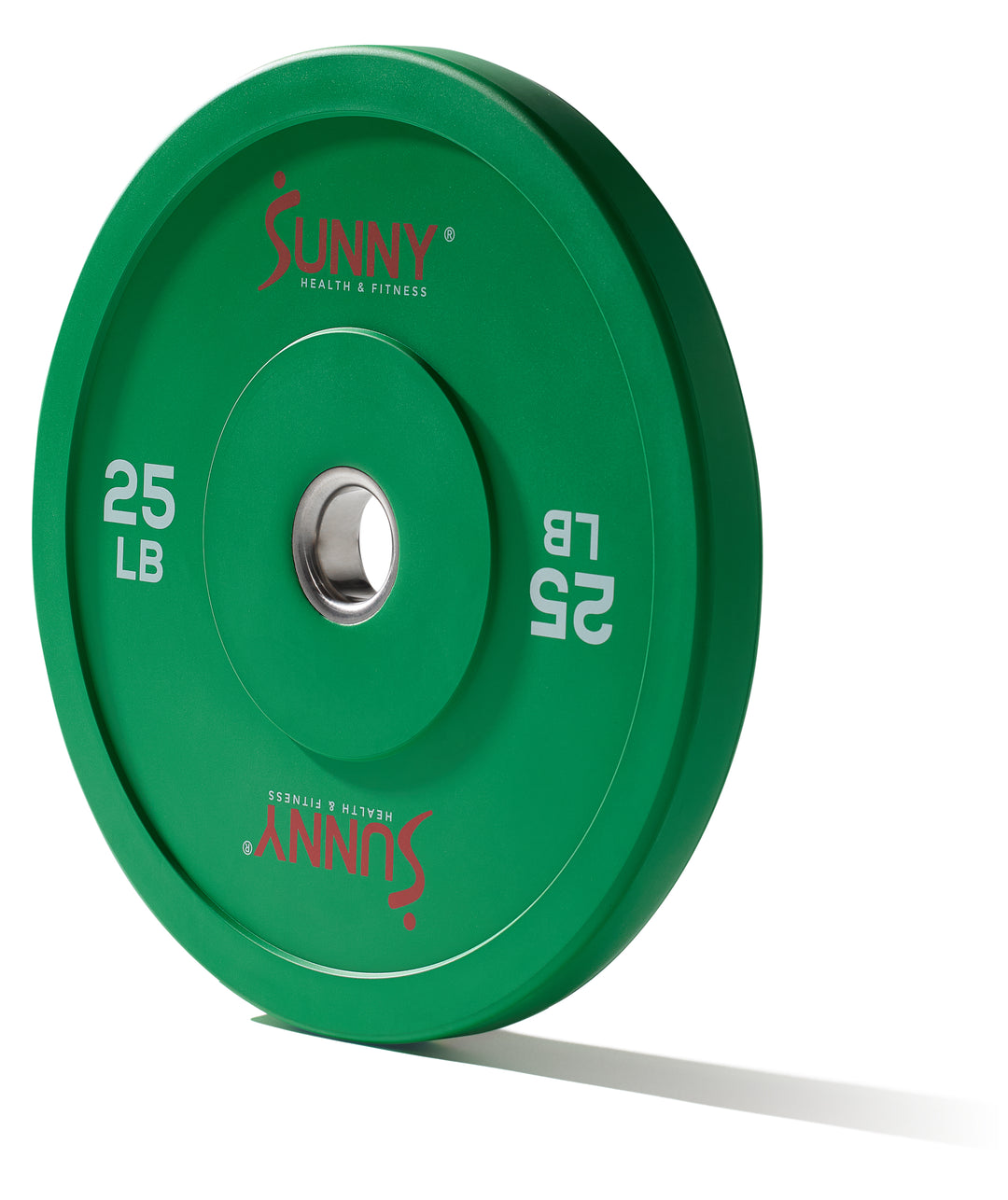 Par de Discos de peso olímpicos de goma 25 LB Sunny Health & Fitness