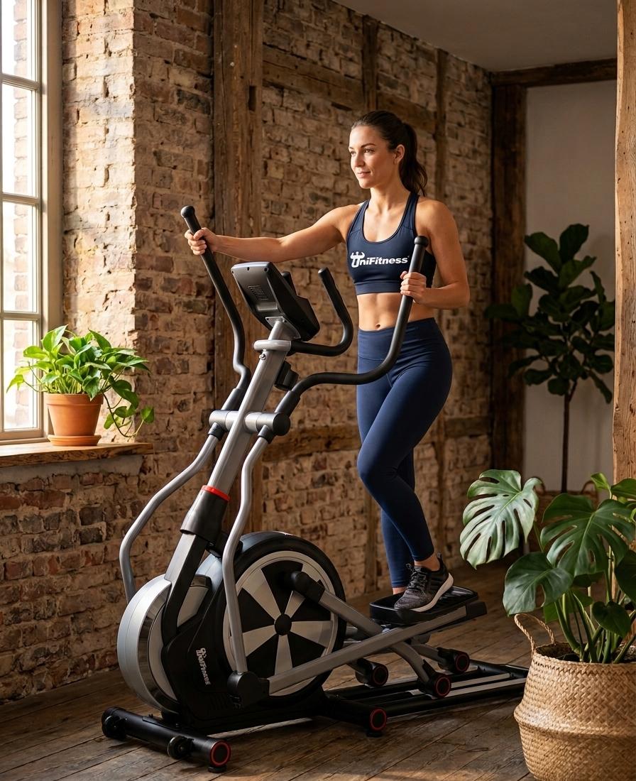 Elíptica Coach Trainer Unifitness  uso residencial