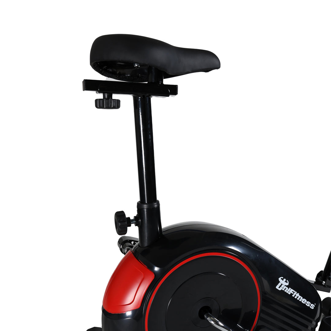 Eliptica Y Escaladora Hibrida De La Marca Unifitness Hybrid Color Bordó