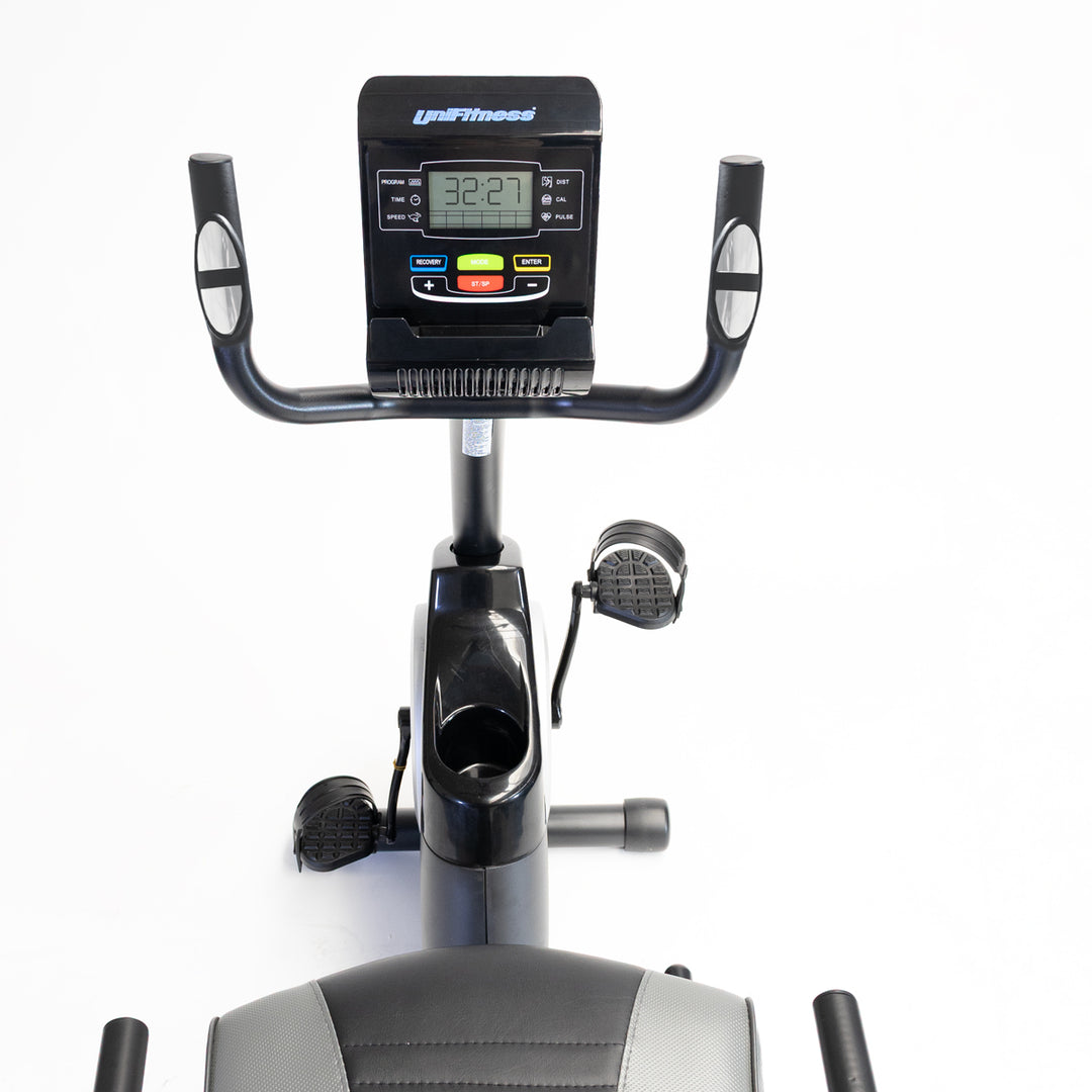 Bicicleta Recumbente Unifitness 325 Csx Color Negro