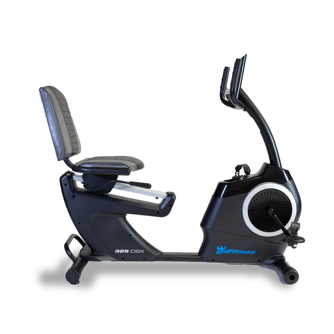 Bicicleta Recumbente Unifitness 325 Csx Color Negro