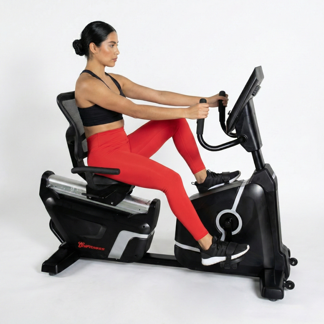 Bicicleta Horizontal Unifitness S-25 Uso Profesional