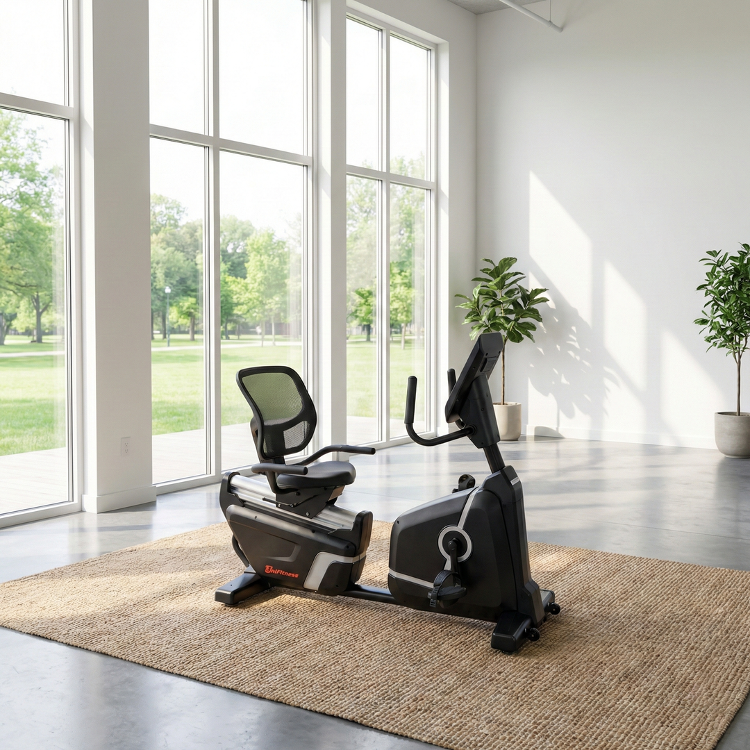 Bicicleta Horizontal Unifitness S-25 Uso Profesional