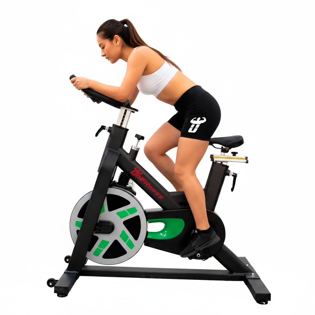 Bicicleta Fija Spinning Unifitness S-25 Uso