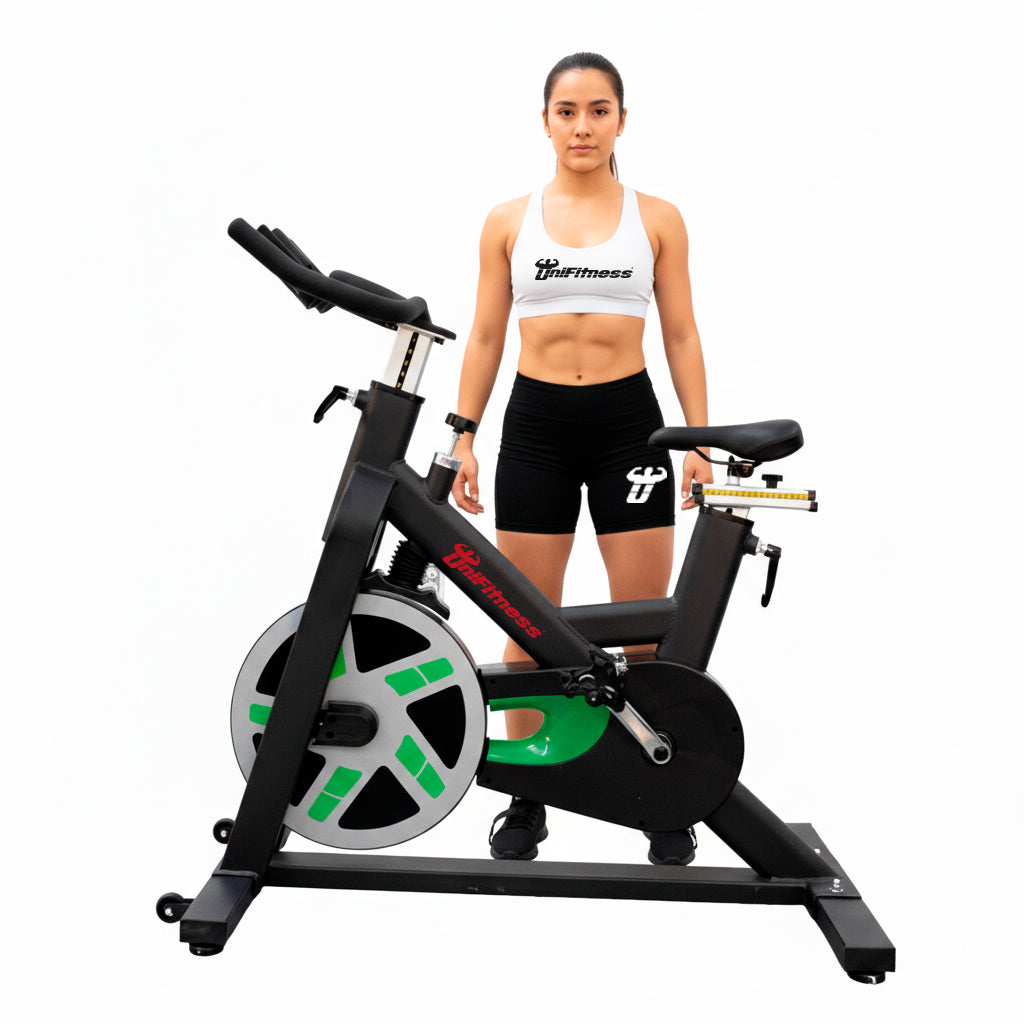 Bicicleta Fija Spinning Unifitness S-25 Uso