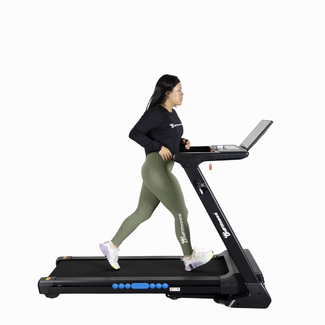 Caminadora Electrica Unifitness Runner Fit 1400 Gris Oscuro