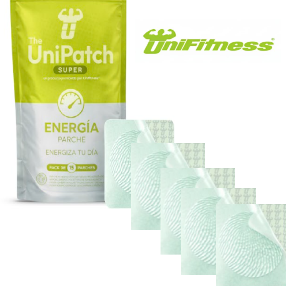 Unipatch Super Energía Parches Deportivos Unifitness