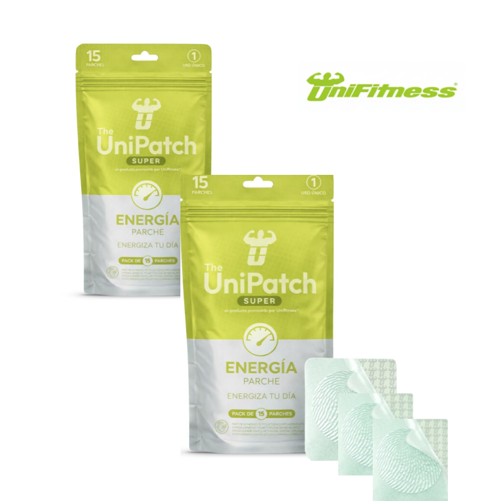 Unipatch Super Energía Parches Deportivos Unifitness