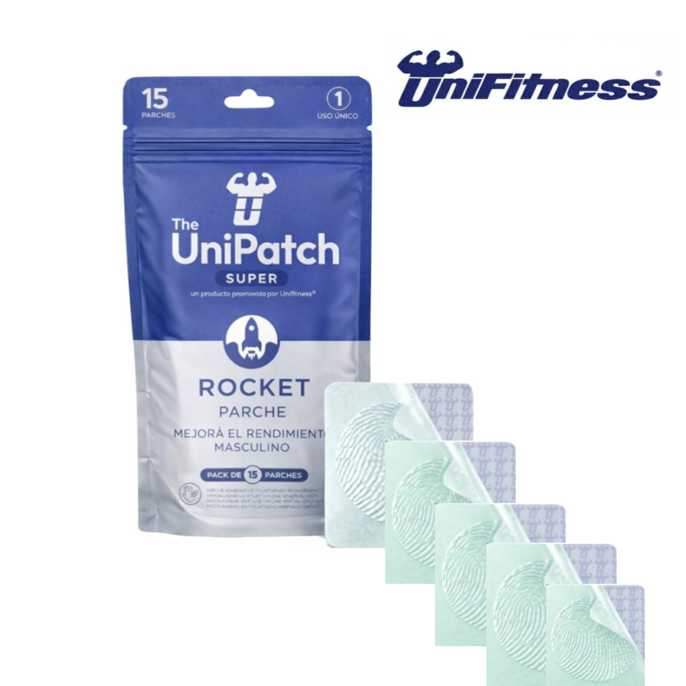 Unipatch Super Rocket Parches Deportivos Unifitness