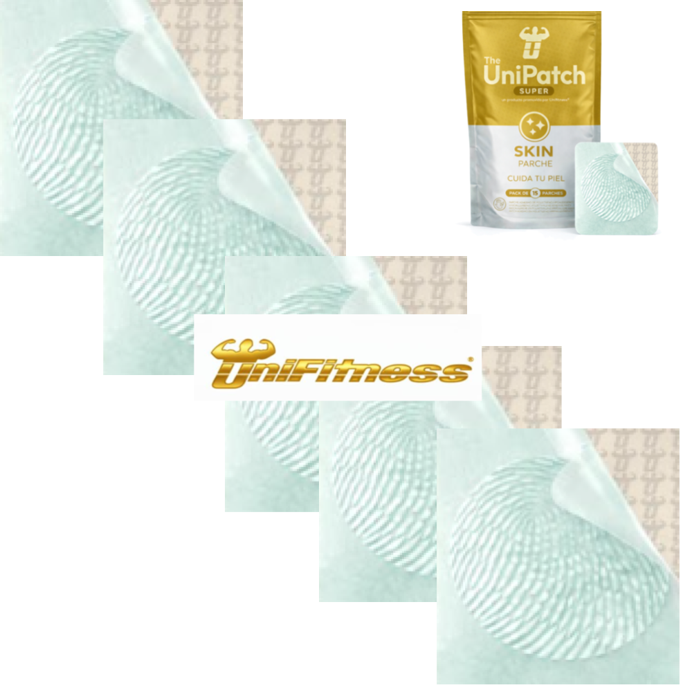 Unipatch Super Skin Parches Deportivos Unifitness