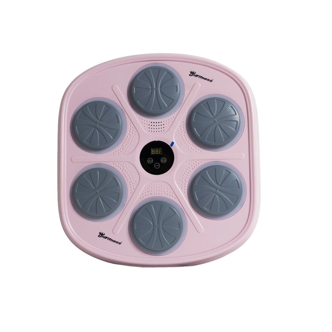 Máquina De Boxeo Inteligente Con Música Marca Unifitness Rosa
