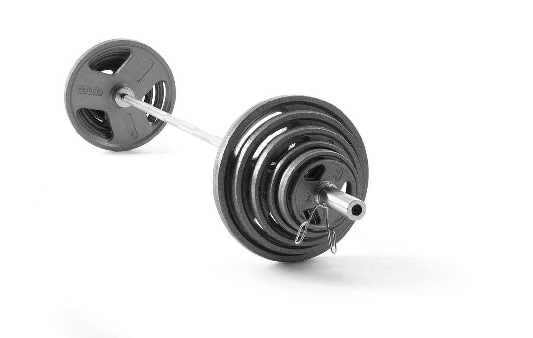 Barra olimpica Weider de 300 libras HOPH300