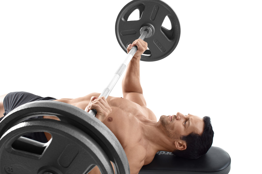 Barra olimpica Weider de 300 libras HOPH300