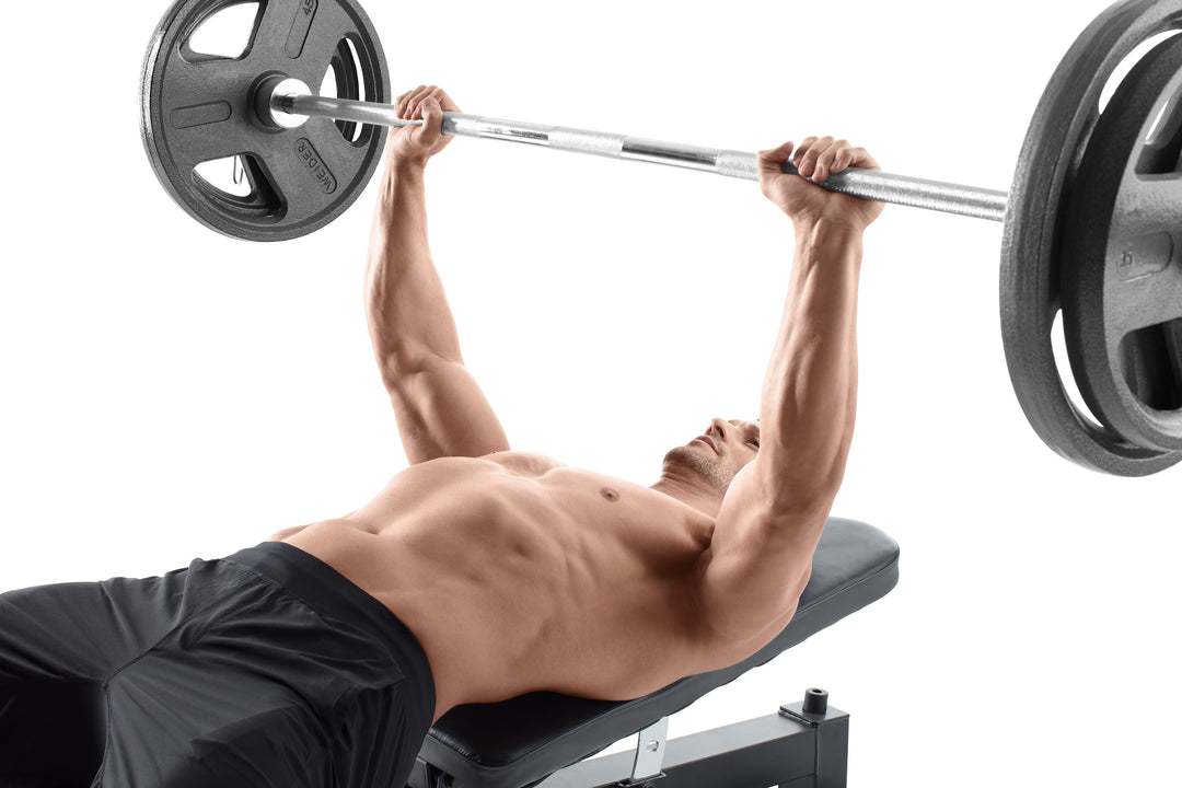 Barra olimpica Weider de 300 libras HOPH300