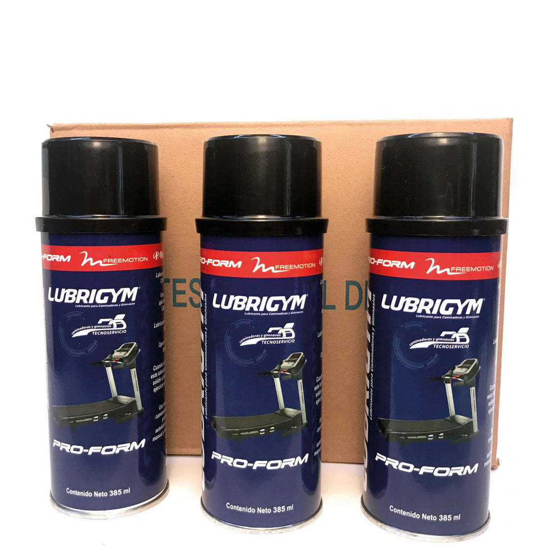 Lubricante para caminadora LUBRIGYM 3 PACK caminadorasygimnasios Lubricante para caminadora LUBRIGYM 3 PACK caminadorasygimnasios