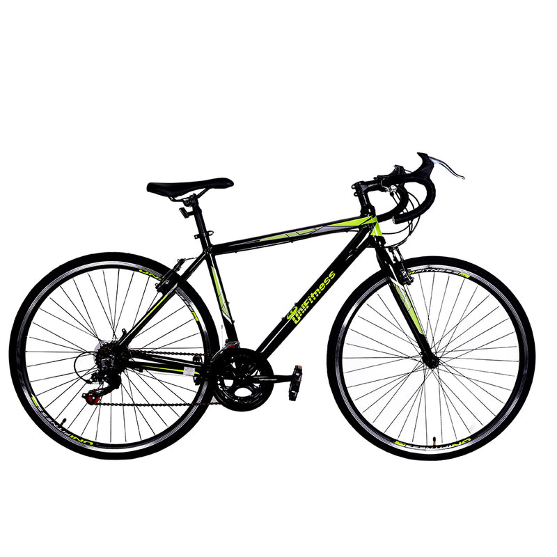 Bicicleta De Ruta Unifitness R700 14v Cambios Shimano Negro